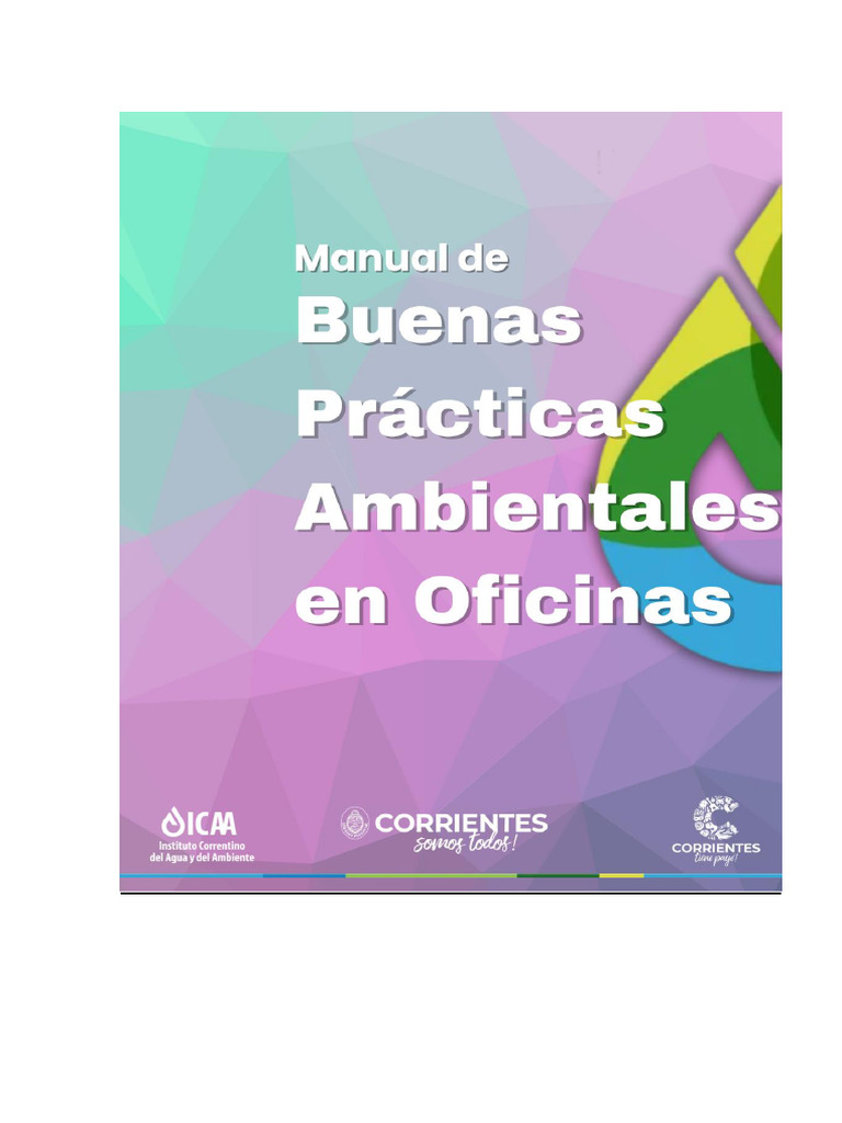 Manual Icaa de Buenas Practicas Ambientales en Oficinas 2026 | PDF ...
