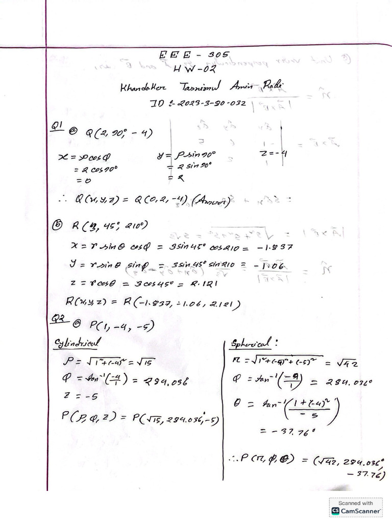 Eee305 HW2 | PDF