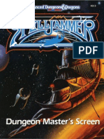 AD&D - 2nd Ed. - Spelljammer - Dungeon Master's Screen (SJR3) (TSR 9313)