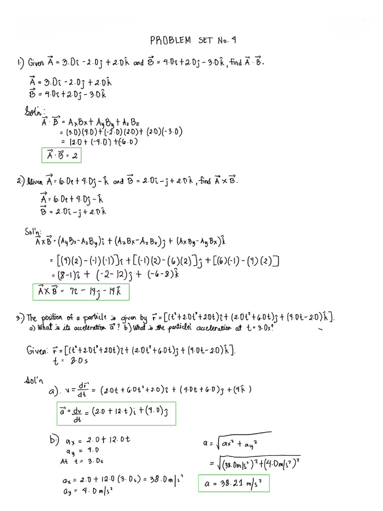 Prob Set | PDF