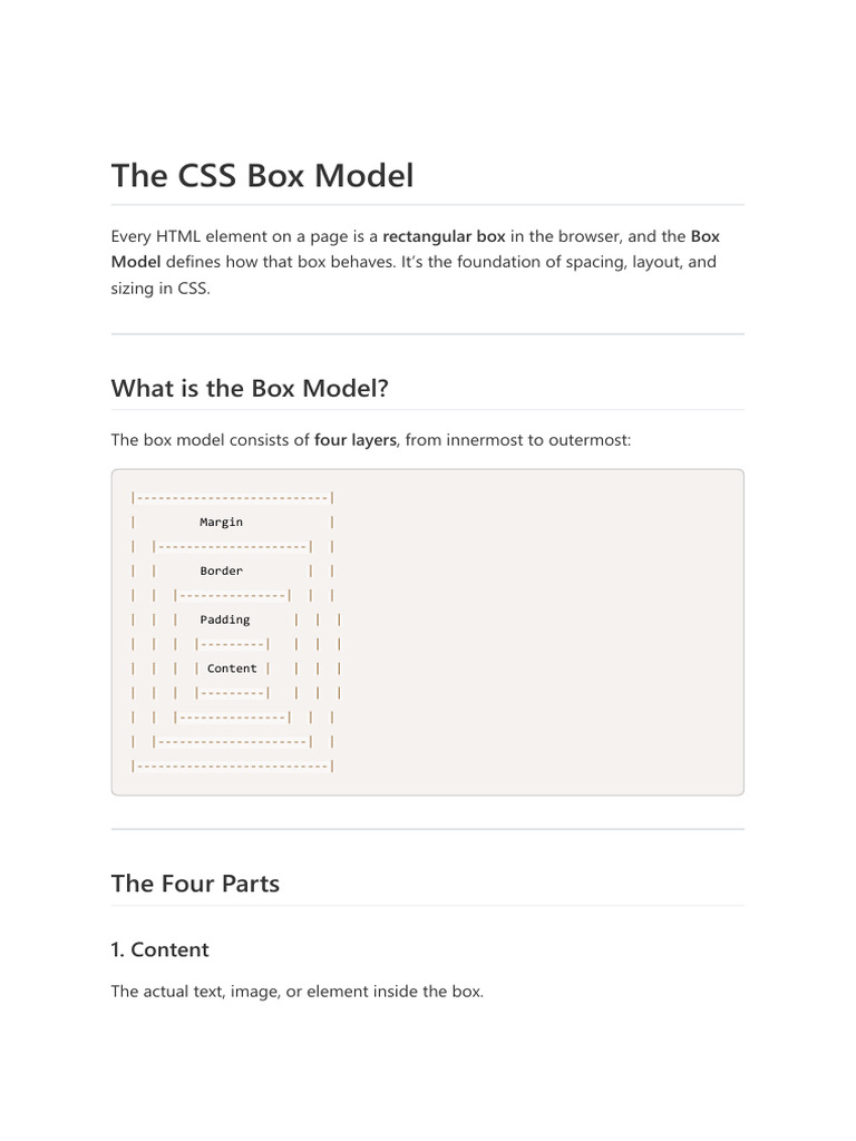 29 Box Model in Css @edu - Loot - Bot | PDF