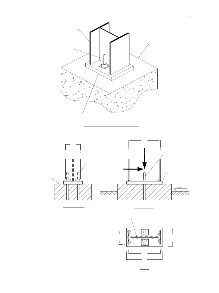 6) Column Base Design | PDF | Components | Building Engineering