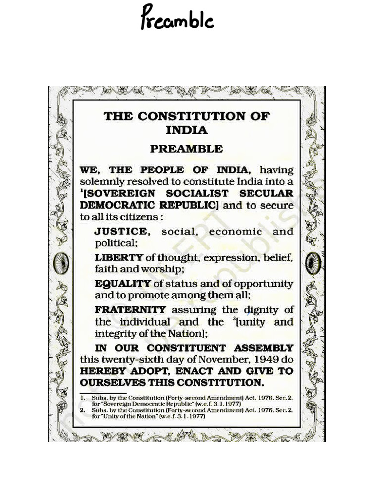 Preamble | PDF