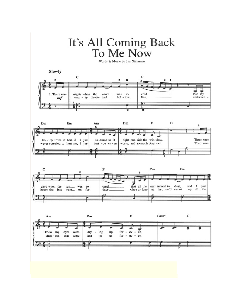 Celine Dion, It's All Coming Back | PDF