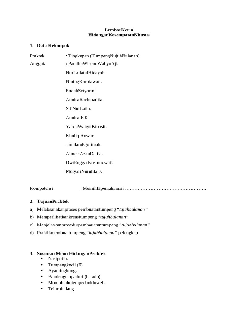 Job Sheet | PDF