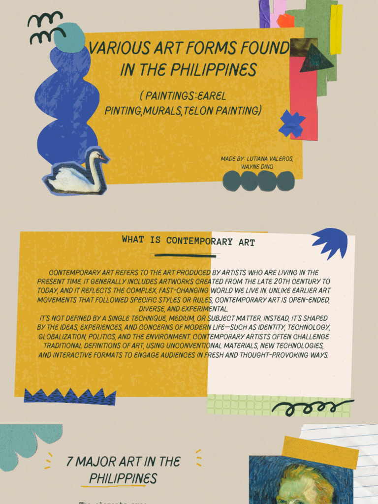 Elements of Art - Lines and Shapes Education Presentation in Yellow ...