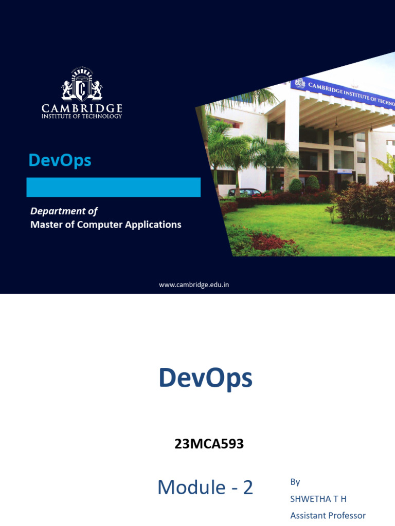 Devops - Module 2 | PDF