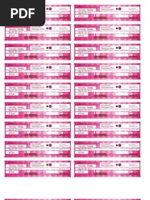 Concert Ticket