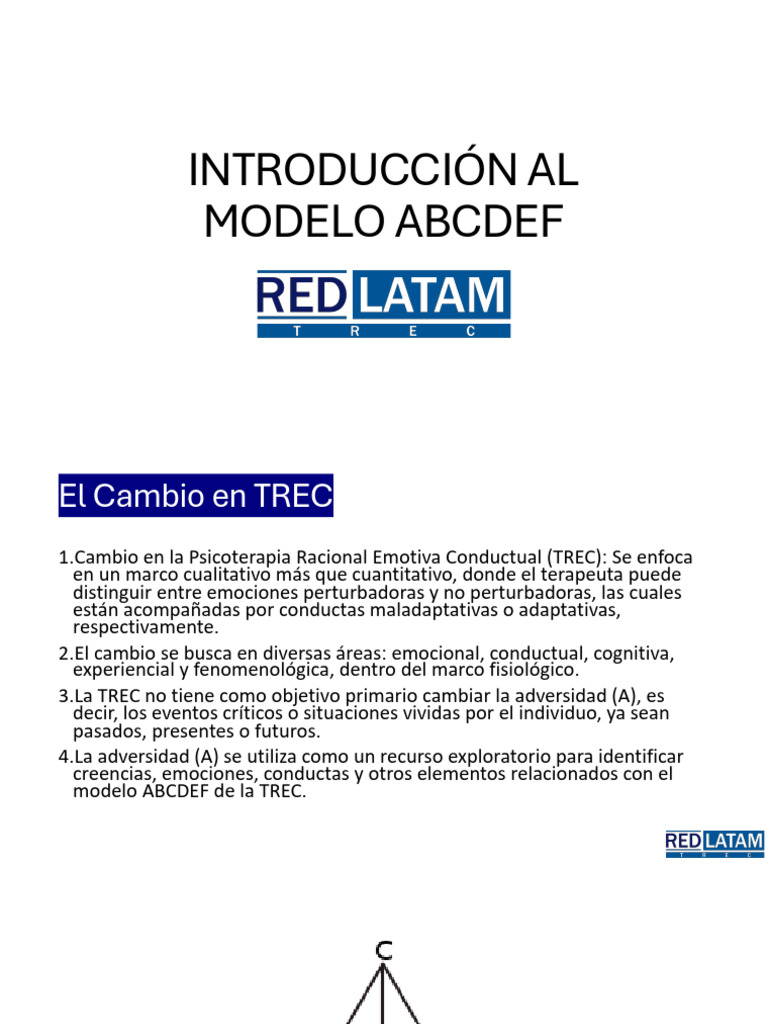 Introducción Al Modelo ABC | PDF | Terapia racional de comportamiento ...