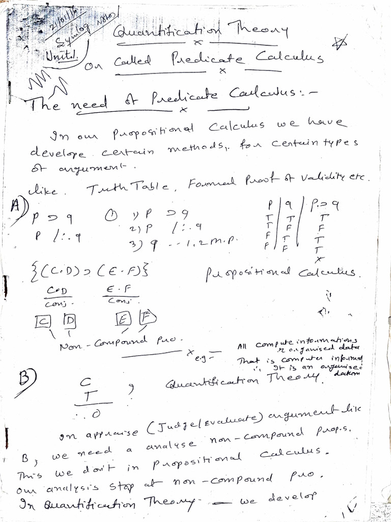 Logic Notes | PDF