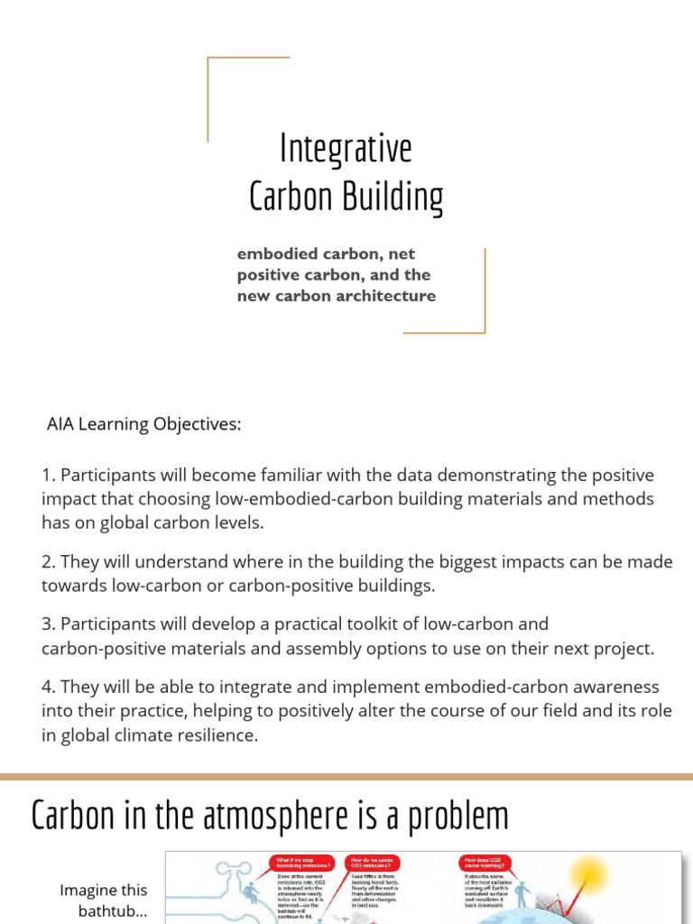215-Integrative Carbon Building | PDF | Building Engineering | Materials