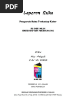 Makalah Suhu Dan Kalor