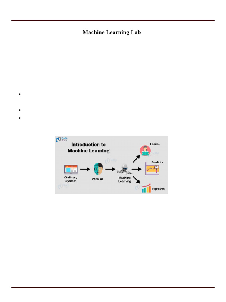 ML Lab | PDF | Machine Learning | Software Engineering