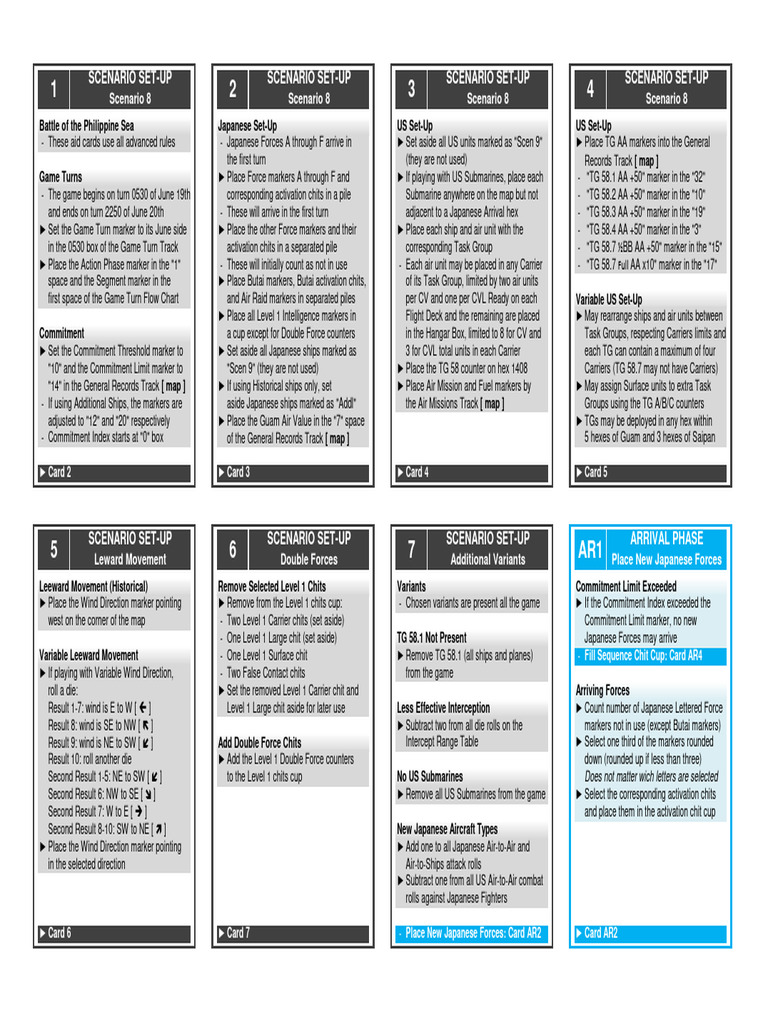 Carrier Battle - Cards - V1.0 | PDF | Aircraft Carrier | Fighter Aircraft