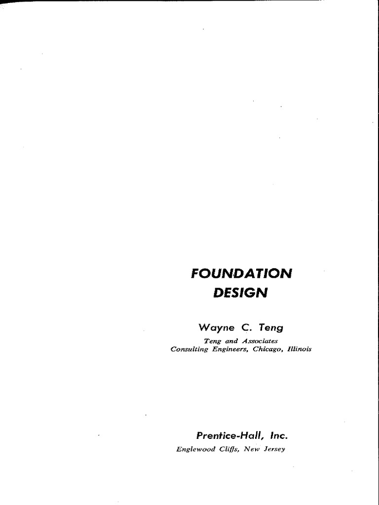 Teng Double Eccentric Footings | PDF