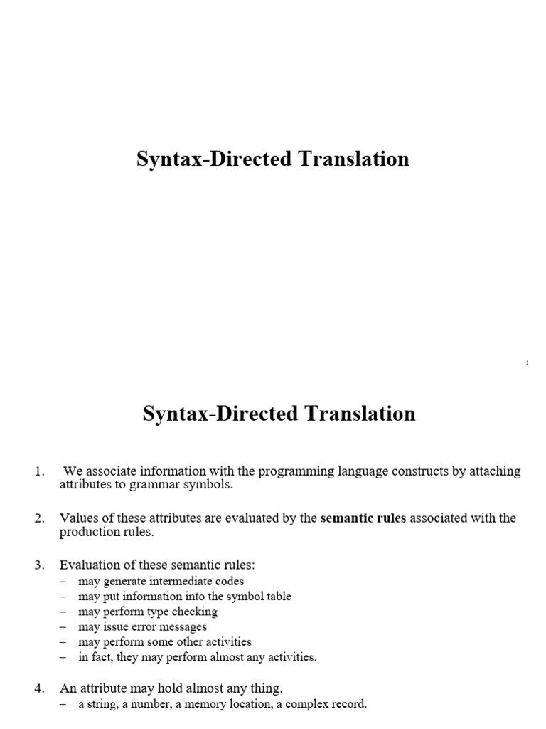 CD Module 4 Part1 | PDF | Parsing | Computer Programming