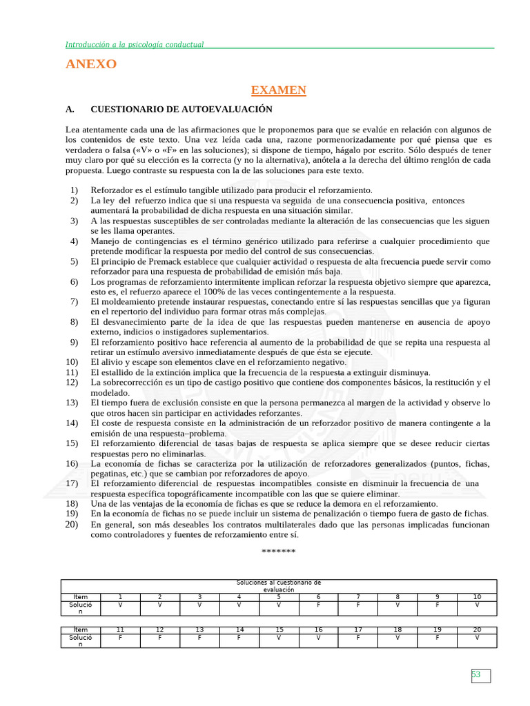Modulo 3 Programa Terapia Cognitivo Conductual-53 | PDF | Reforzamiento ...