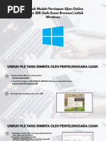 Panduan Instalasi Aplikasi SEB 2025 | PDF
