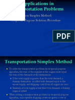 Applications in Transportation
