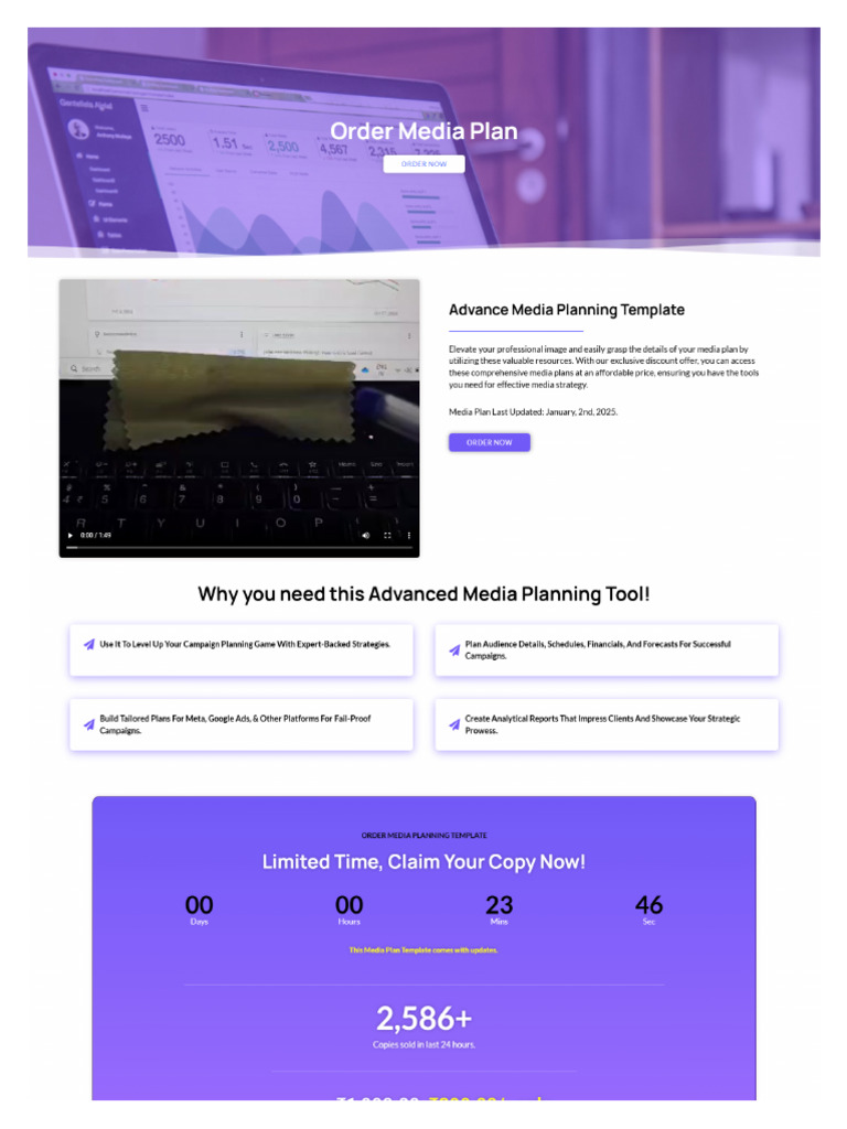 Ltimate Media Planning Template | PDF