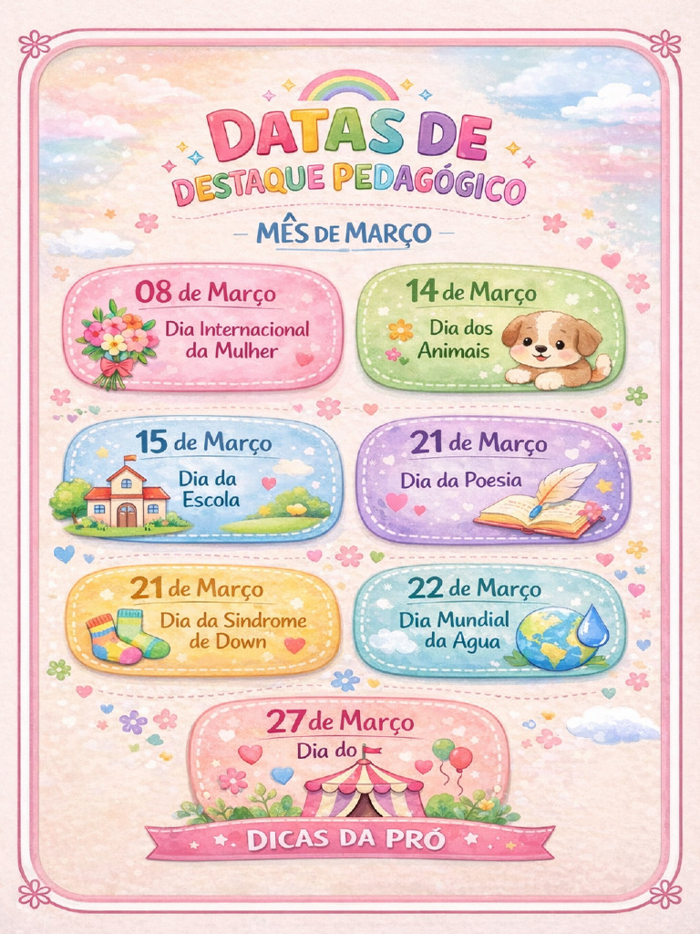 Datas Comemorativas 2026 | PDF