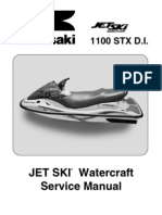 Kawasaki Jet Ski Watercraft 1100 STX D.I. '03 (JT1100-G1) - Service Manual