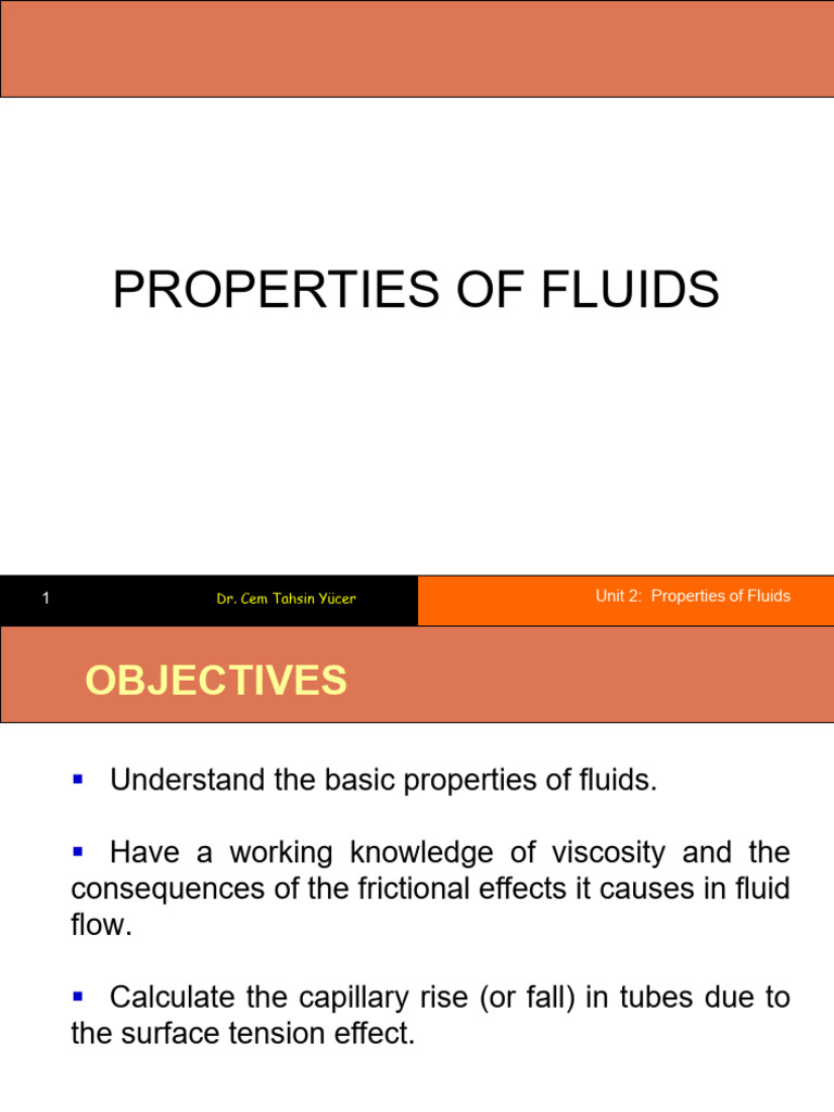 Properties of Fluids-1 | PDF | Density | Weight