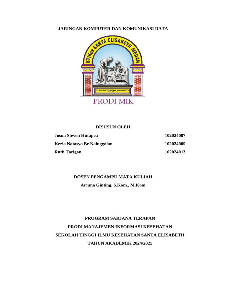 Jaringan Komputer Dan Komunikasi Data | PDF