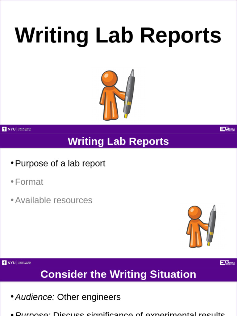 How To Write A Lab Report in EG 2018 | PDF | Experiment | Hypothesis