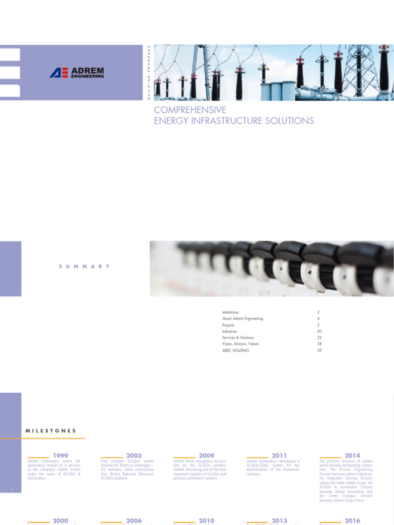 Adrem Engineering Brochure | PDF | Electric Power Distribution ...