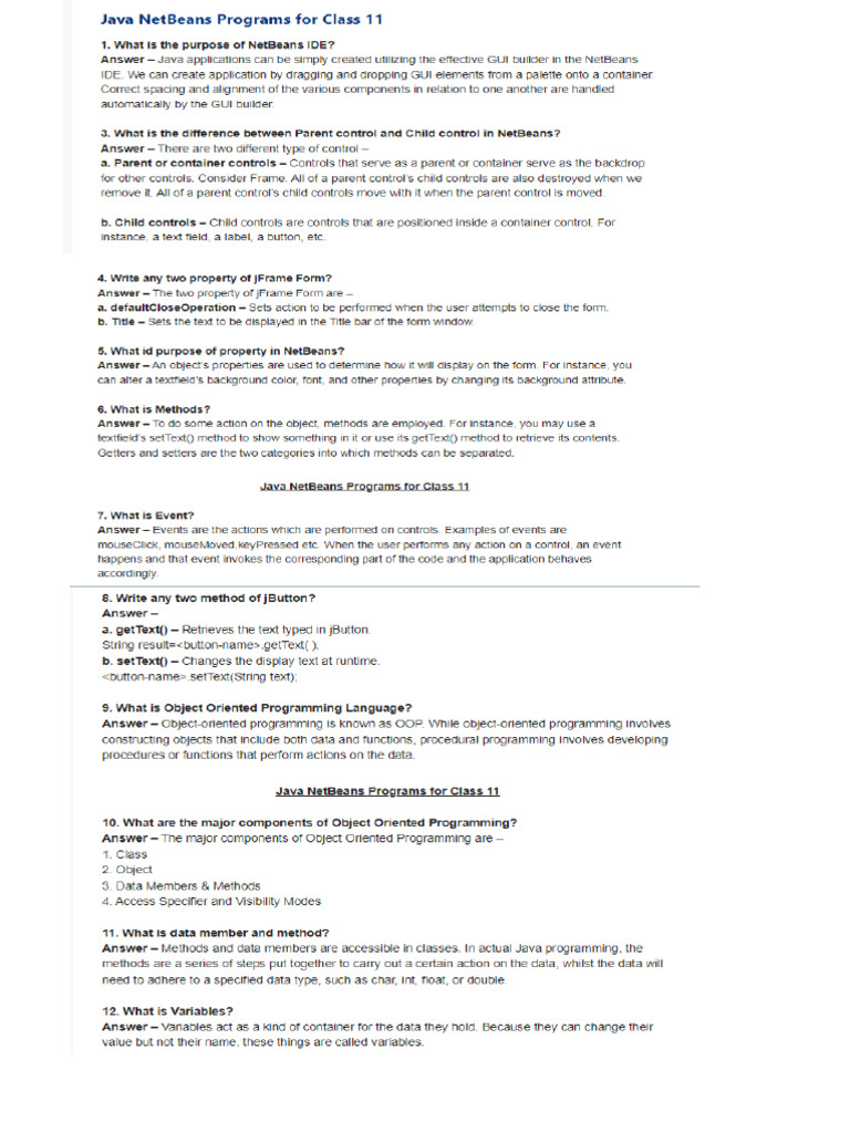 Unit 5 - Fundamentals of Java | PDF | Control Flow | Boolean Data Type