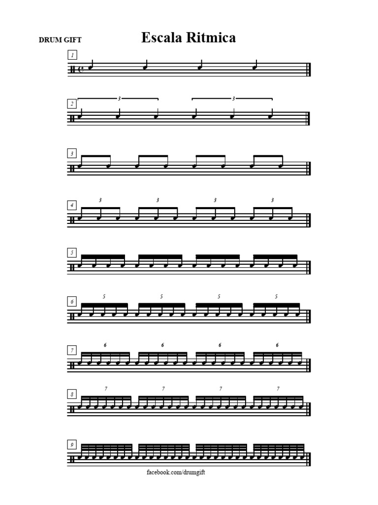 Escala Ritmica | PDF