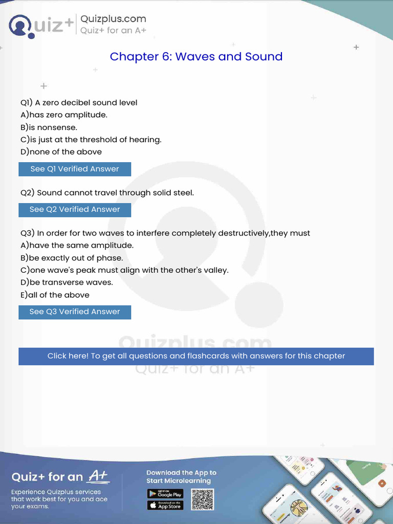 A Zero Decibel Sound Level | PDF | Heat | Atomic Nucleus