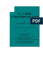 Chine Travers Ages