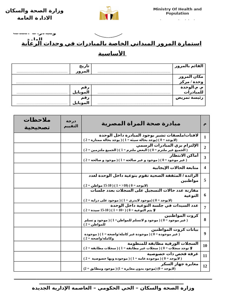 Check List | PDF