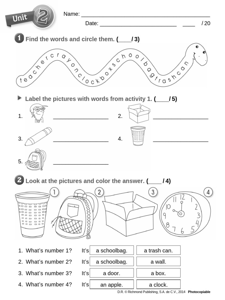 AddRes Abr1 Unit 2 (Word) | PDF