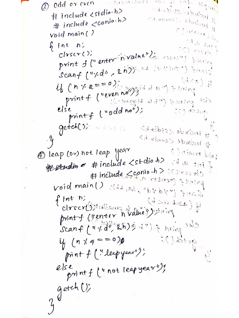C Program Set A | PDF