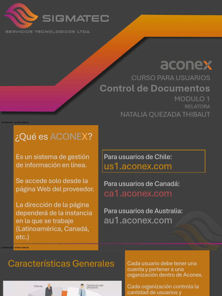 Curso Aconex para Control de Documentos | PDF | Metadatos | Flujo de ...