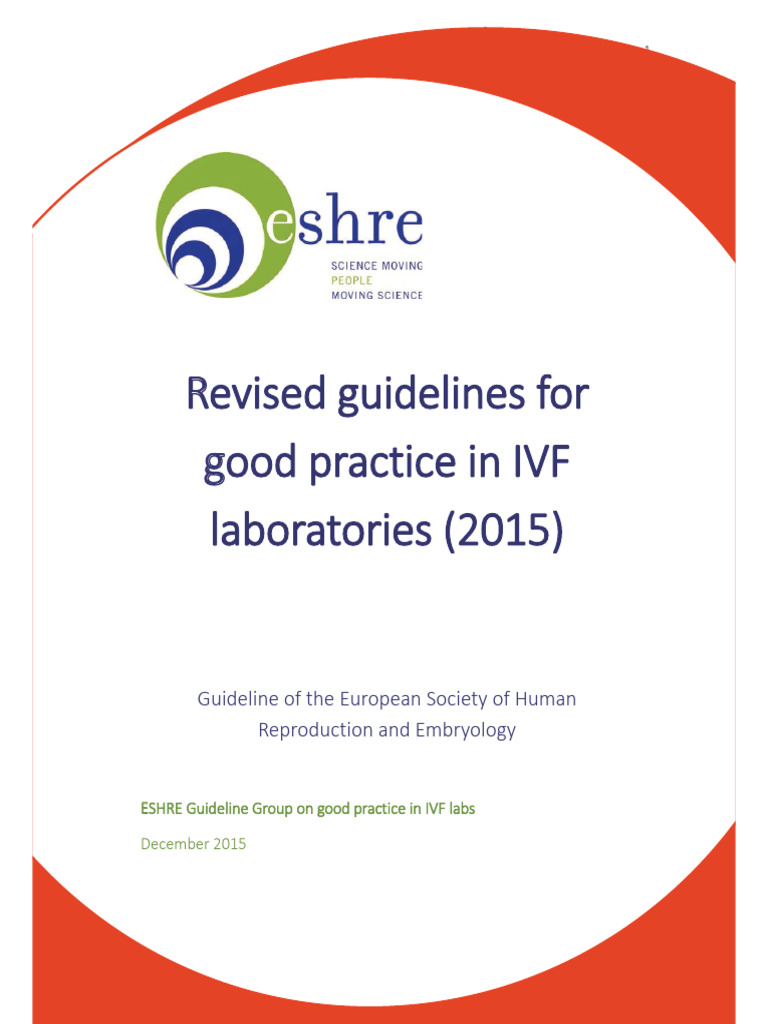 ESHRE IVF Labs Guideline 15122015 FINAL | PDF | In Vitro Fertilisation ...