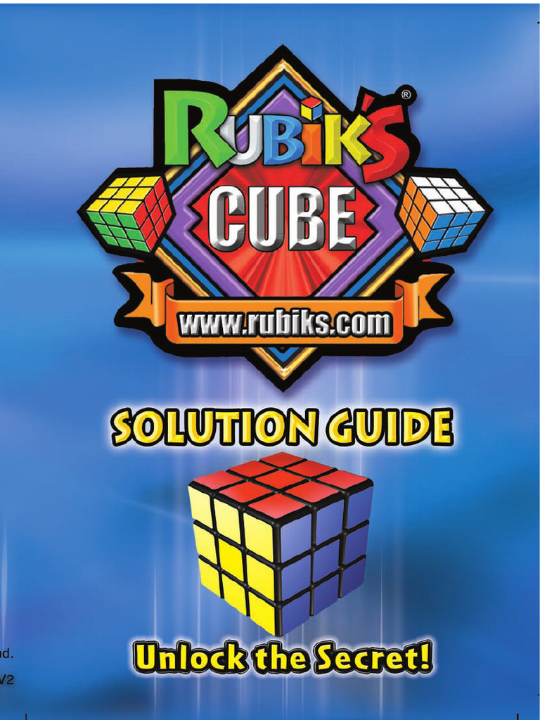 Rubix Cube Solution | PDF
