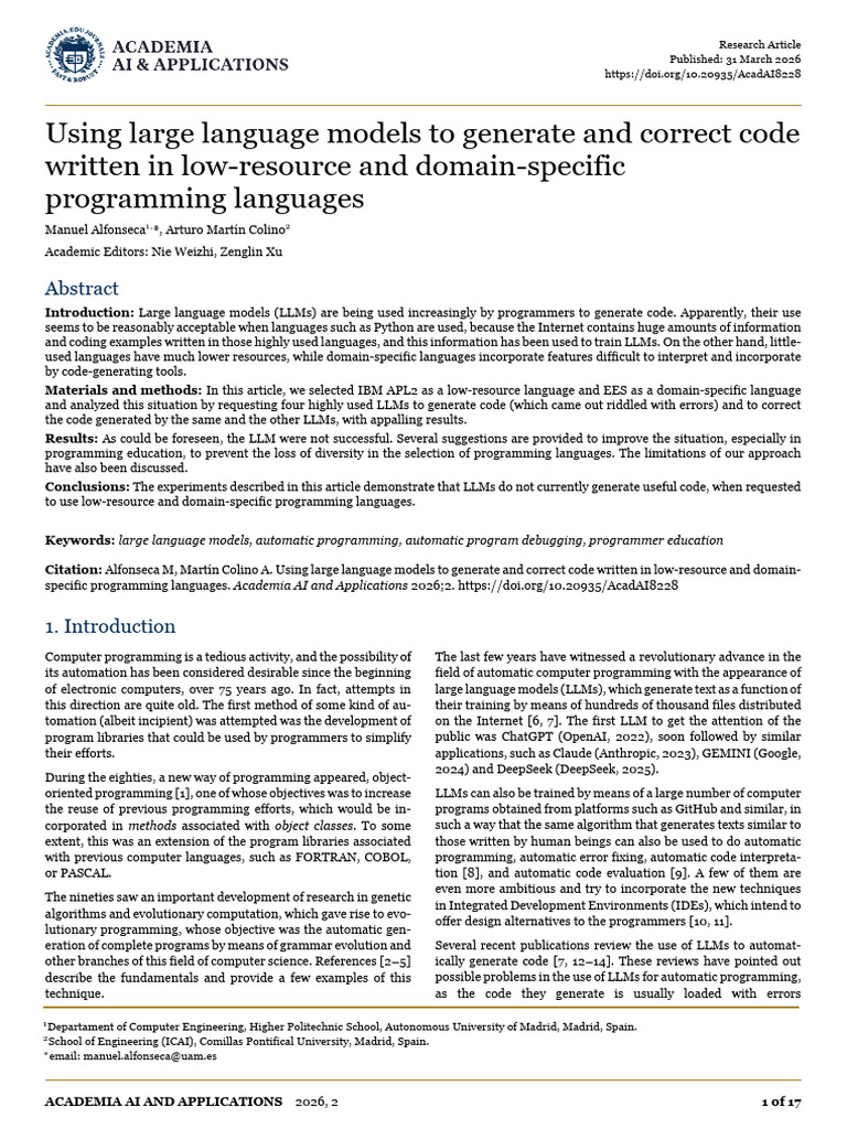 Using Large Language Models To Generate | PDF
