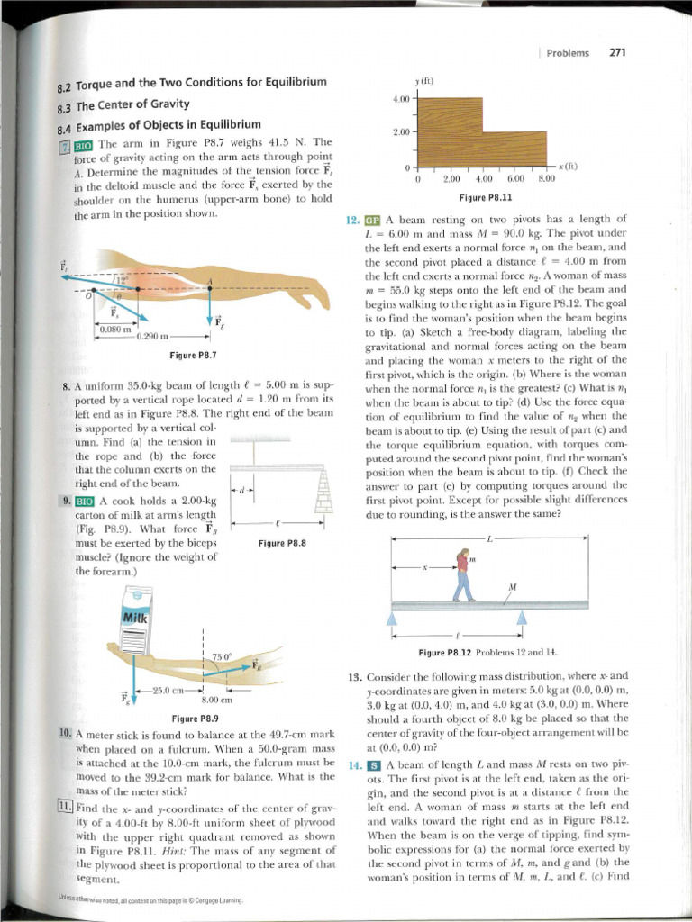 2.Textbook2.Torque Problems | PDF
