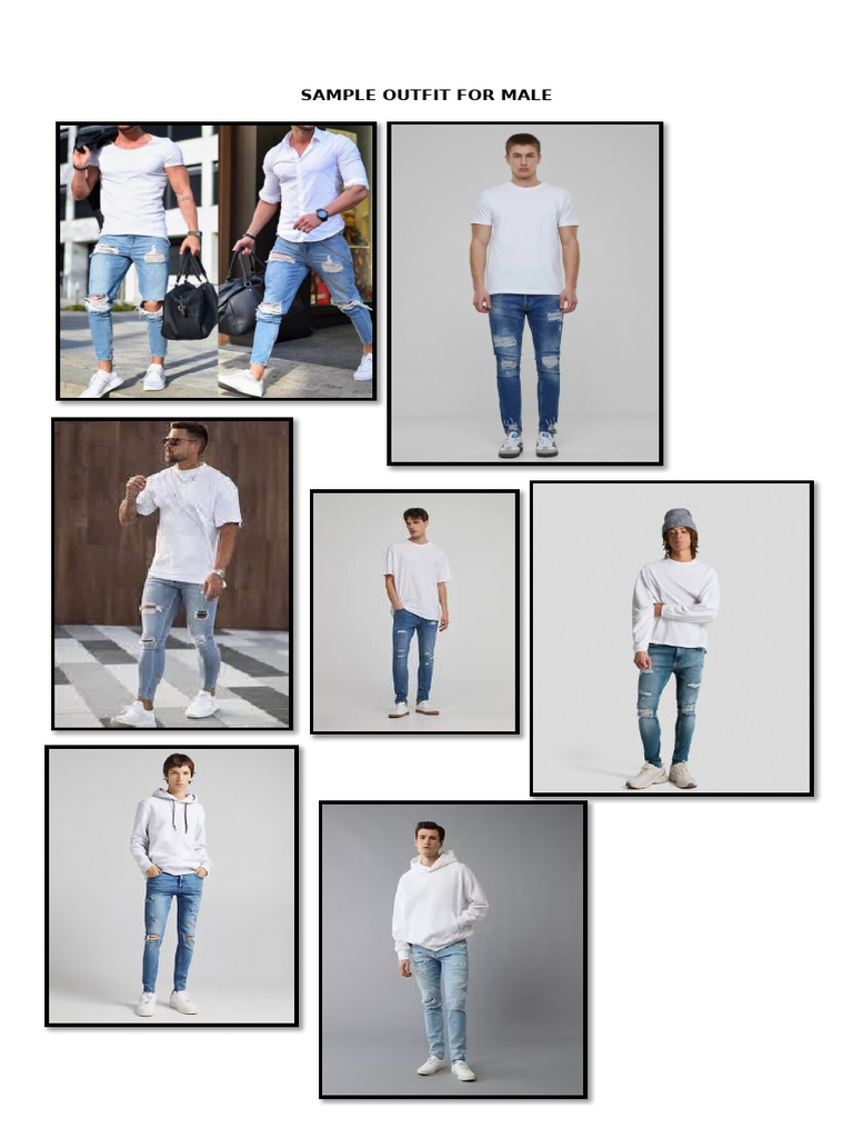 Sample Outfit For Male Team Building | PDF