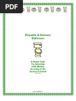 Simple Bathroom Etiquettes