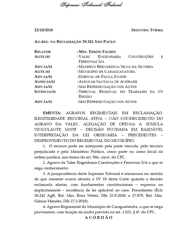RCL 30241 AgR | PDF