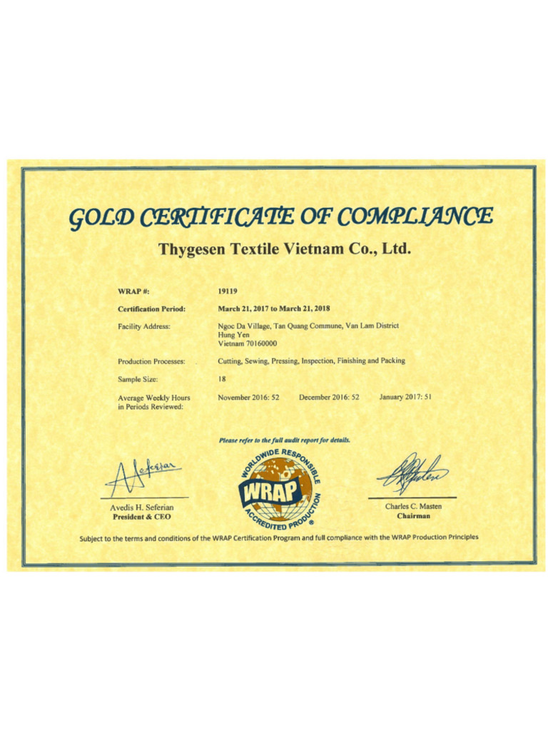 Gold Investment Certificates | PDF