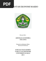 Download Masalah Dan Kebijakan Makro Ekonomi Di Indonesia by Arnold Jayendra Sianturi SN102077202 doc pdf