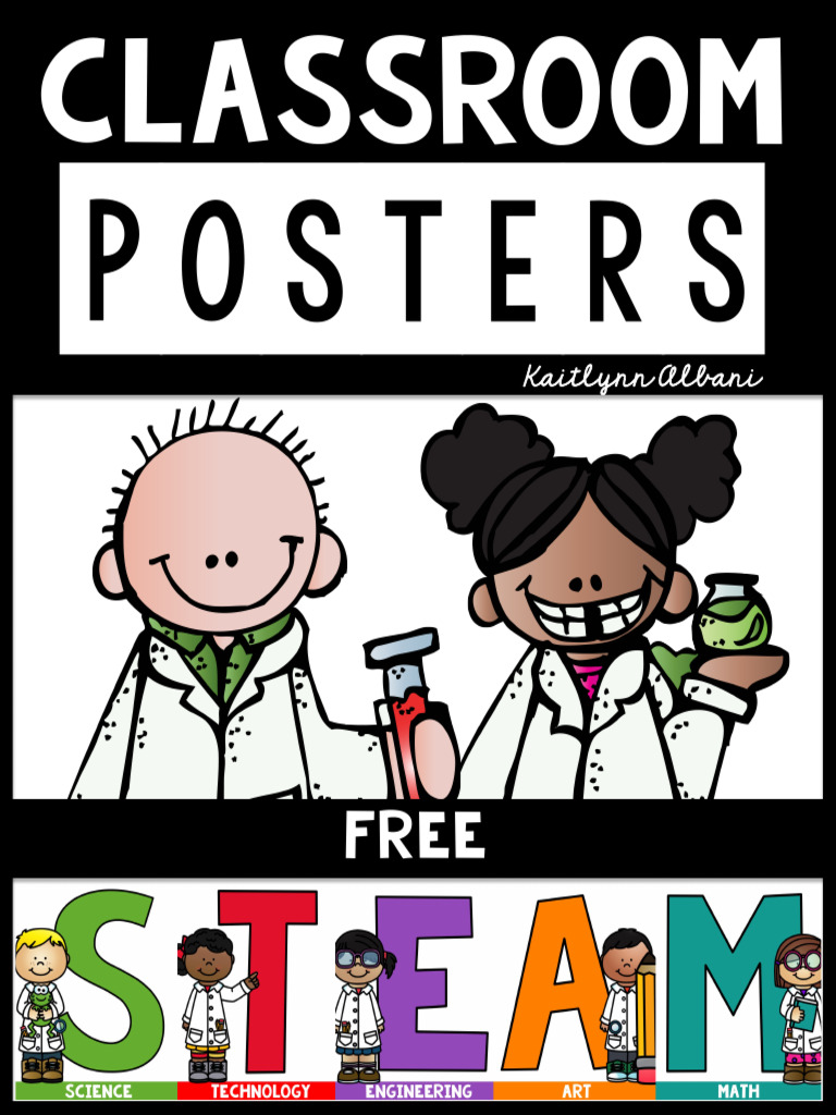 Free Steam Stem Simple Poster Set-1 | PDF
