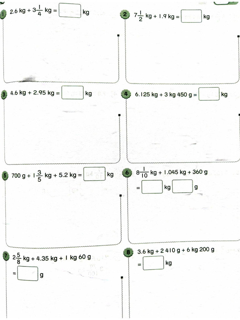 Addition of Mass | PDF