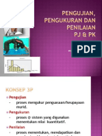 Ujian, Pengukuran Dan Penilaian